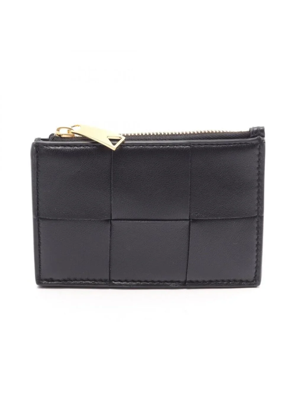 Bottega Veneta Coin Case Cassette with Key Ring Leather